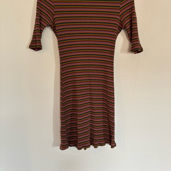 Reformation Mod Striped Rib Dress - Picture 4 of 11